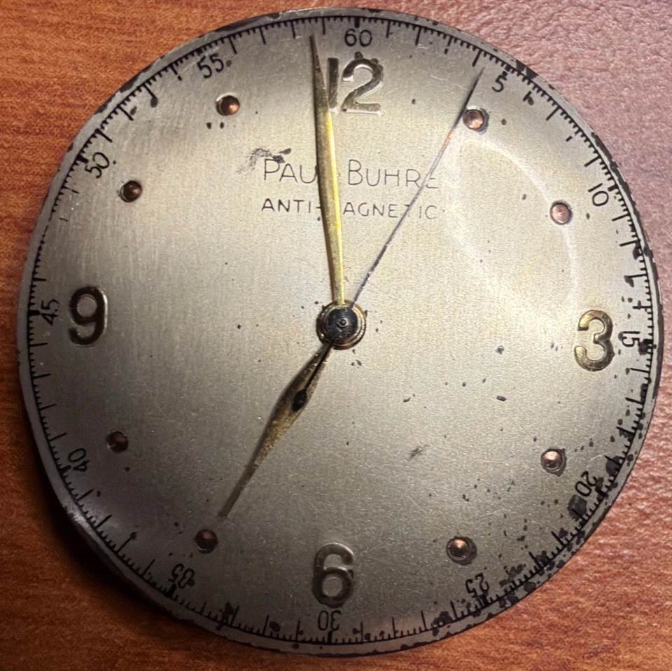 复古 Paul Buhre 1080 手动上发条腕表机芯 — 第 1/4 张图片