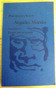 PEACE HAS YET TO BE WON Arqueles Morales 1971 Green Horse Press - Bild 1 von 5