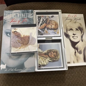 Tammy Wynette Tears of Fire The 25th Anniversary Collection 3 cd 1992 Sony Music - Picture 1 of 12