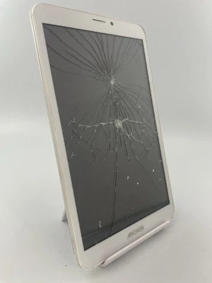 Archos 80d Xenon 8" Silver Android Tablet Cracked Spares & Repairs #A - Image 1 of 4