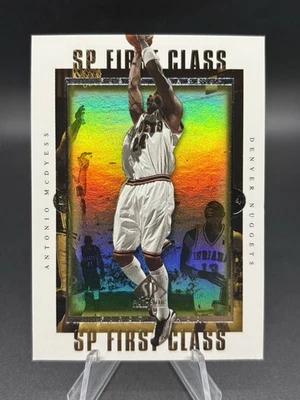 1999-00 SP Authentic First Class #FC5 Antonio McDyess Denver Nuggets - Image 1 of 2