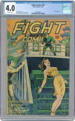 Fight Comics #41 CGC 4.0 1945 1488668017 - Image 1 of 2