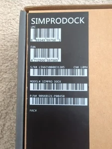 ASUS SimPro Dock 90NX0121-P00450 Docking Station Black - Photo 1/3