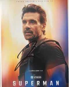 Superman FRANK GRILLO SIGNED 8X10 Photo - EXACT VIDEO PROOF - Picture 1 of 1