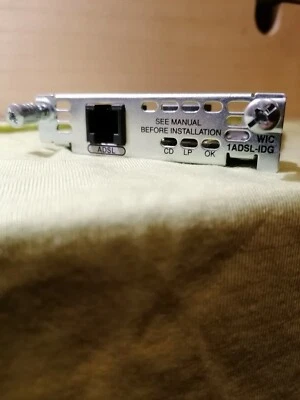 Cisco WIC-1ADSL-I-DG (WIC1ADSLIDG) - Image 1 of 3