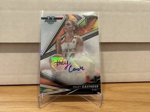 2022-23 Bowman University Best Haley Cavinder Auto - Picture 1 of 1