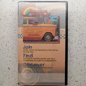 Reading Rainbow VHS "The Adventures of Taxi Dog" Ep #072/155 LeVar Burton ExLib - Picture 1 of 7