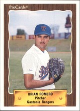 1990 Gastonia Rangers ProCards #2520 Brian Romero