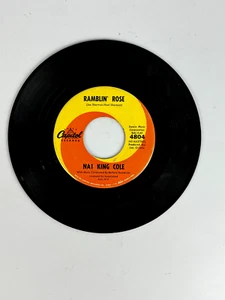 Nat King Cole Ramblin Rose/The Good Times 45 7" POP Schallplatte Vinyl Capitol Schallplatten - Bild 1 von 2