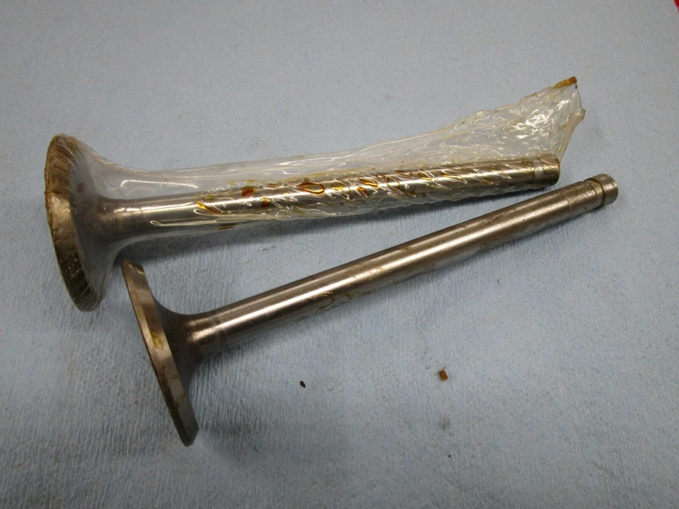 2 válvulas de escape eléctricas selladas NORS #V1911 +003 O/S 68-71 396 '69 427 BB Chevy Foto 1 de 4