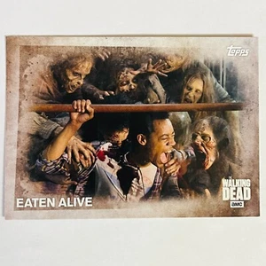 2016 Topps The Walking Dead Season 5 Base Card #85 Eaten Alive - Picture 1 of 2