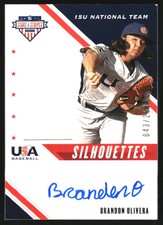 2020 USA BB Stars/Stripes Silhouettes Signature Jerseys #59 Brandon Olivera /259
