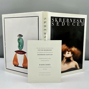 SIGNED 3 TIMES Victor Skrebneski FASHION CELEB PHOTOGRAPHER Seduced 2007 LE HCDJ - Picture 1 of 23
