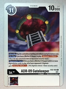 Gatekeeper Digimon Digital Hazard ADR-09 EX2-054 C Casi nuevo/m - Imagen 1 de 1