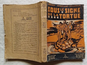 C1 SCOUT Signe de Piste # 1 SOUS LE SIGNE DE LA TORTUE 1945 INDIENS DELAWARES - Imagen 1 de 1