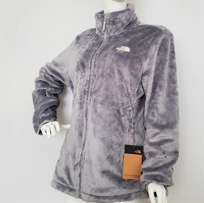 CHAQUETA DE MUJER THE NORTH FACE LUX OSITO POLAR CREMALLERA COMPLETA GRIS FUNDIDO talla S, M, L Foto 1 de 4