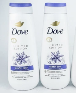 Dove Winter Care Body Wash Dry Skin Limited Edition Shower Gel New Lot Of 2 - Picture 1 of 8