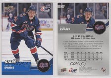 2021-22 Upper Deck CHL Stars Blue Ryker Evans #331