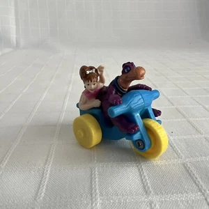 Coche McDonald's de colección 1994 The Flintstones película Dino & Pebbles juguete - Imagen 1 de 9