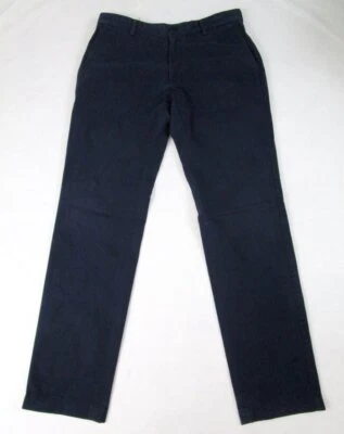 Lacoste Slim Fit Navy Chino Pants Straight Leg Size 32 x 32 L - Image 1 of 4
