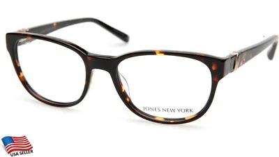 NOVO Jones NEW YORK J755 Óculos Tartaruga ÓCULOS ARMAÇÃO DE METAL 56-17-145 B40mm - Imagem 1 de 4