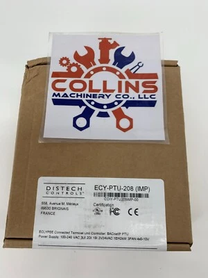 DISTECH CONTROLS Distech CDIY-PTU208IMP-00 ECY-PTU-208 (IMP) ECLYPSE BAC Terminal Unit Controller