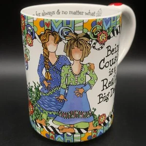 Suzy Toronto Mug "Being Cousins is a Really Big Deal" Collectible Family Cup - Picture 1 of 13