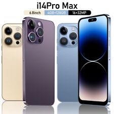 NEW Android i14 Pro Max  4GB+128GB 6.8" Fully Unlocked 4G Smartphone Cheap Phone