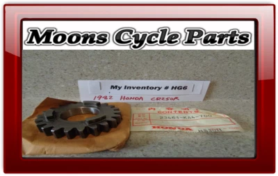 Nuevo de Lote Antiguo Honda CR-250-R 1982 eje principal nuevo (4º) engranaje # 23461-ka4-700 *HG6* Foto 1 de 4