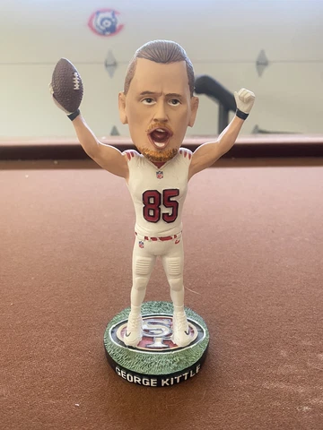 George Kittle Bobblehead San Francisco 49ers Limited Edition SF Forty-Niners NFL Cover