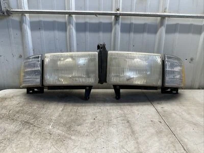 1994-2002 Dodge Ram 1500 2500 3500 Headlights Head Lamps Pair OEM - Изображение 1 из 4