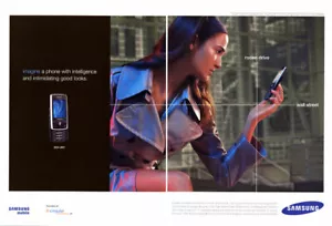 2006 Samsung cell phone Technology mobile 2-page MAGAZINE AD - Picture 1 of 1