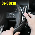 2x Carbon Fiber Car Steering Wheel Booster Cover Non-Slip Accessories Universal 