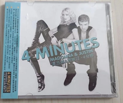 MADONNA & Justin «4 минуты» ремикс 10 трек одиночный компакт-диск - Изображение 1 из 2