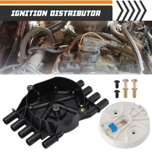 DR474 DR331 Distributor Cap and Rotor Kit for GMC Chevrolet V8 5.0L 5.7L Isuzu - Picture 1 of 12