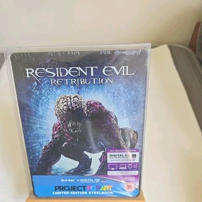 RESIDENT  EVIL  RETRIBUTION   BLU-RAY  LIMITED  EDITION  STEELBOOK,  BRAND  NEW  - Image 1 of 4