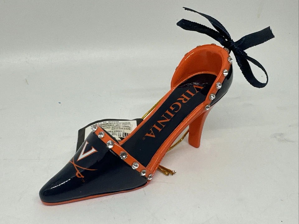 University of Virginia Cavaliers NCAA High Heel Shoe Tree Ornament
