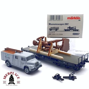 ♻️ 2ª mano - Museo Märklin 2007 vagón especial 1:87 escala H0 #E42 vagón de mercancías - Imagen 1 de 9
