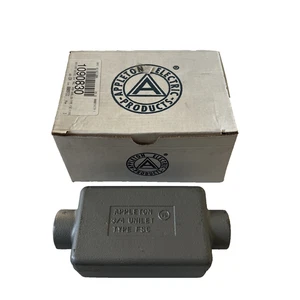 NEW APPLETON FSC-1-75 3/4" UNILET MALLEABLE IRON SHALLOW DEVICE BOX - Picture 1 of 4