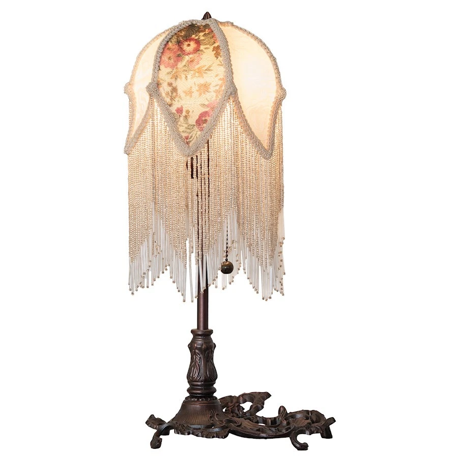 Bandeja de tocador iluminada de tulipán de tela alta de 19" Meyda Lighting 615569 - 615569 Foto 1 de 1