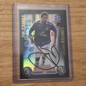 Tim Cahill Limited Edition Match Attax Card 2007/2008. Everton. Signed - Picture 1 of 9