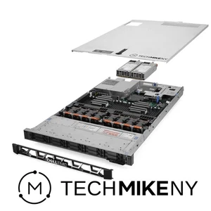 Dell PowerEdge R640 NVMe Server 2.20Ghz 24-Core 96GB RAM 9.3TB Storage Bezel - Picture 1 of 5