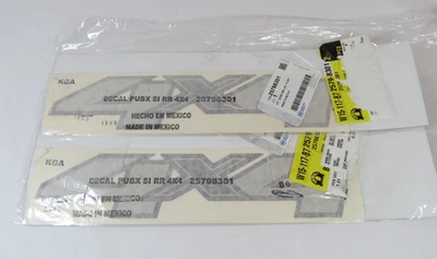 Chevy Silverado GMC Sierra 2007-2014 4x4 emblemas platón lateral pegatinas originales OEM Foto 1 de 3