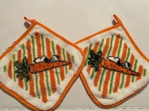 Vintage Snoopy Pot Holders Terrycloth Fine Fashion Towels Brand - Picture 1 of 6