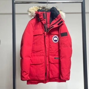 Canada Goose Griffin Tag Down Coat S Coyote Fur Hood Warm Winter Jacket - Picture 1 of 11