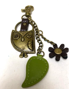 Purse Metal Owl Charm Chala - Picture 1 of 3