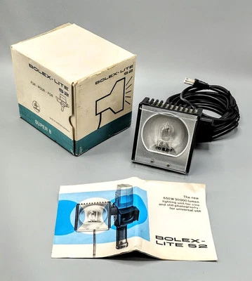 Bolex-Lite S2, 650 Watt, 20,000 Lumen. Cine and Still Photography, Universal Use - Image 1 of 4