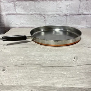 Revere Ware Sea Horse Stainless Steel Copper Clad 12" Frying Pan Skillet - Picture 1 of 18
