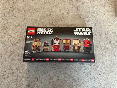 Lego Star Wars Brickheadz 40676 La amenaza fantasma. Retirado. Nuevo y precintado Foto 1 de 4