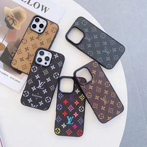 For iPhone 16,15,13,14, pro, max, case, luxury fashion leather, shock-proof case - Picture 1 of 16